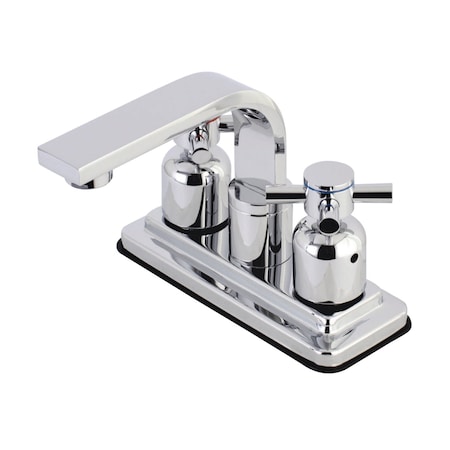 Kingston Brass KB8461DX Concord 4" Centerset Bathroom Faucet, Polished Chrome KB8461DX